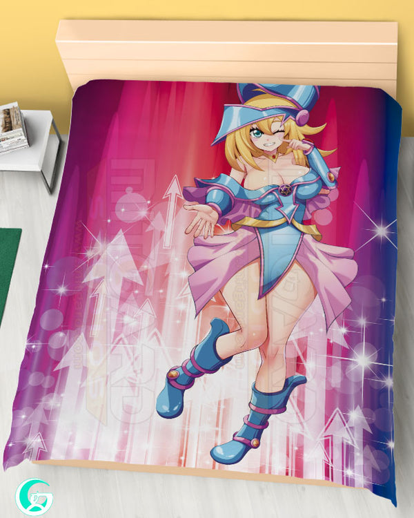 Dark Magician Girl Blanket or Duvet Cover